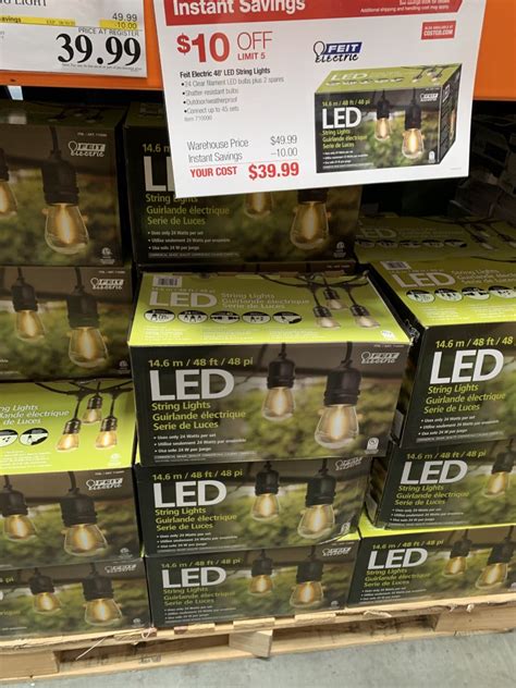 (58) Compare Product. . Feit lights costco